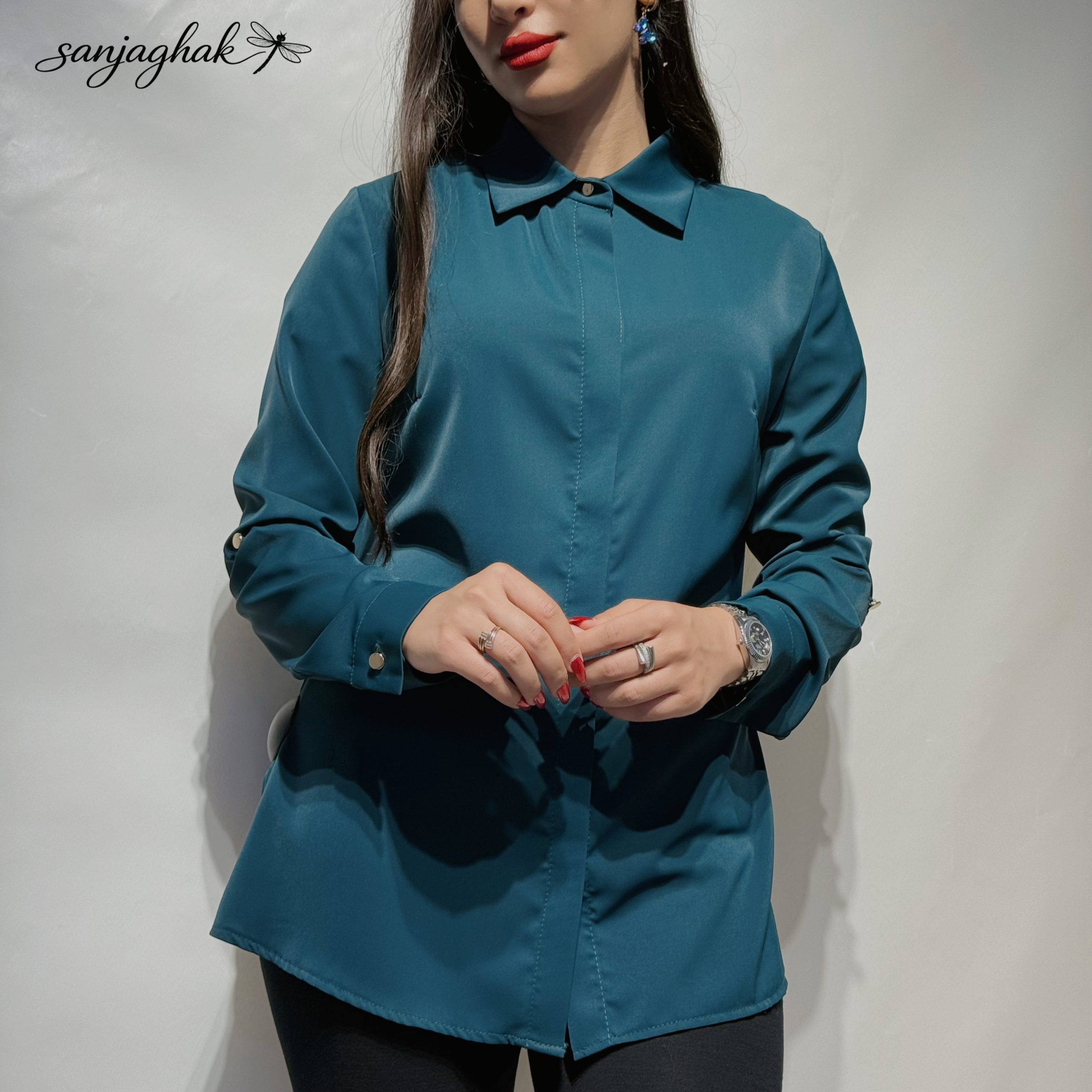 شومیز ساده انارز کد 256